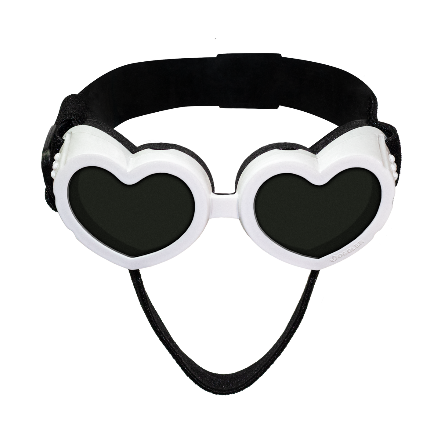 Heart Sun Glasses - White