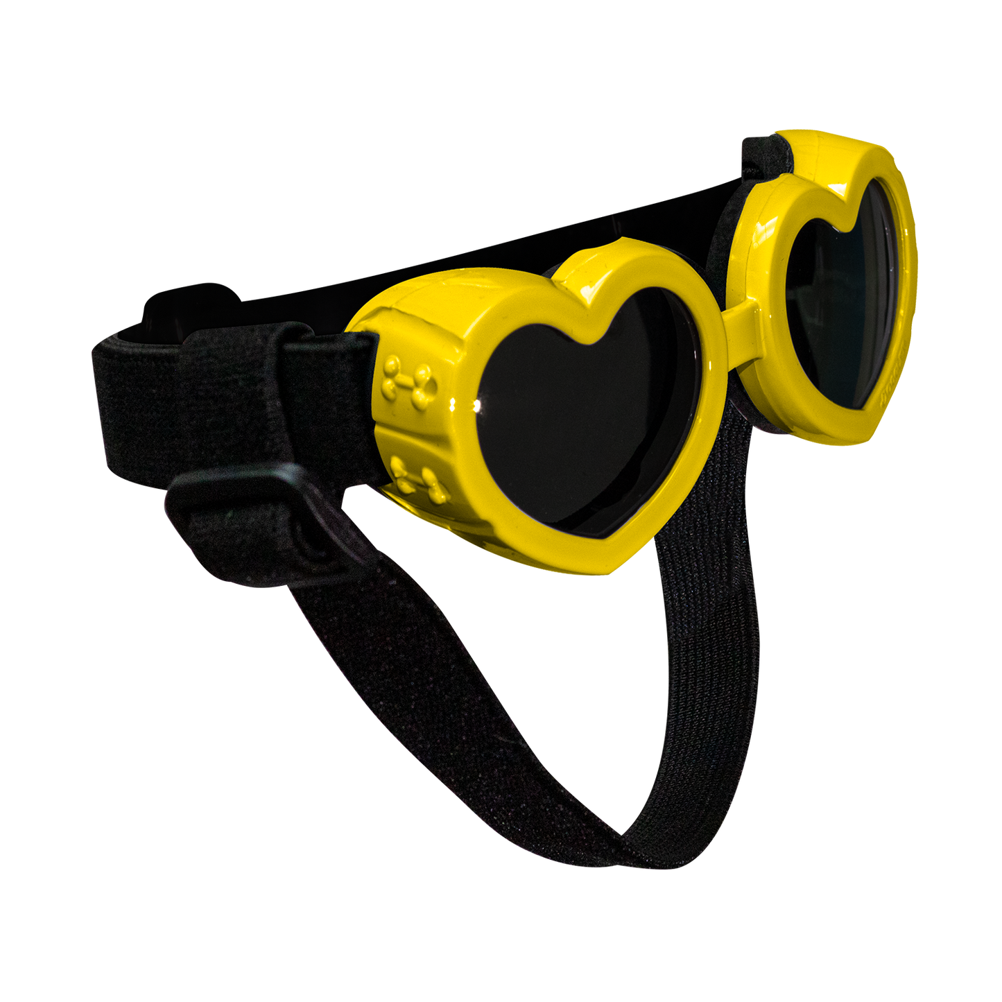 Heart Sun Glasses - Yellow