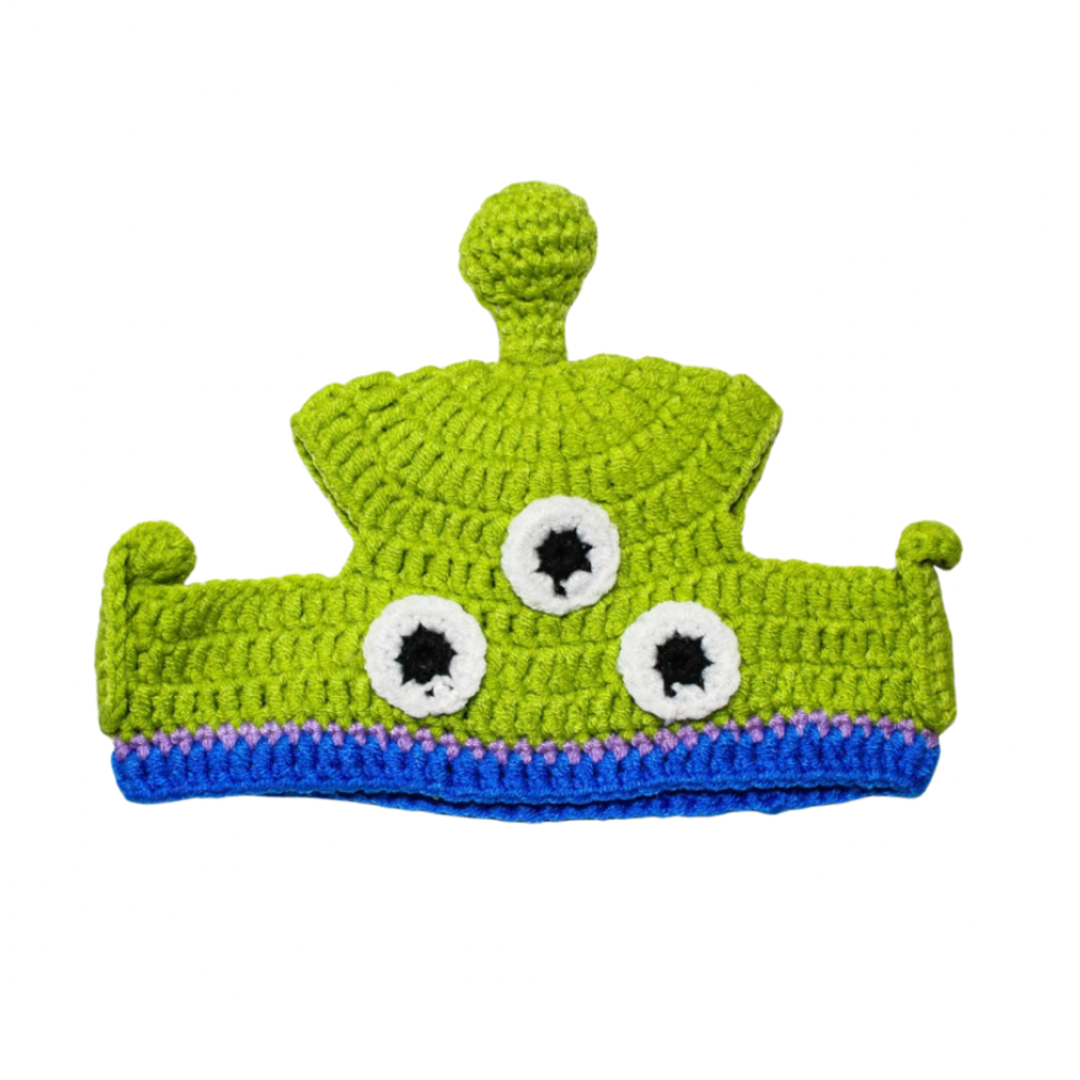 Alien Crotchet Hat