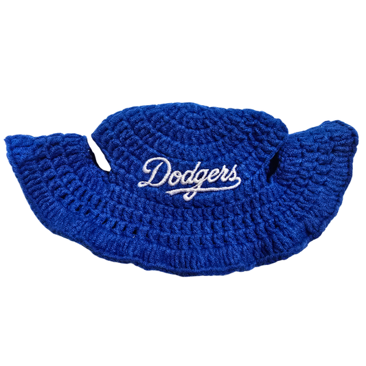 Blue Sport Crochet Hat