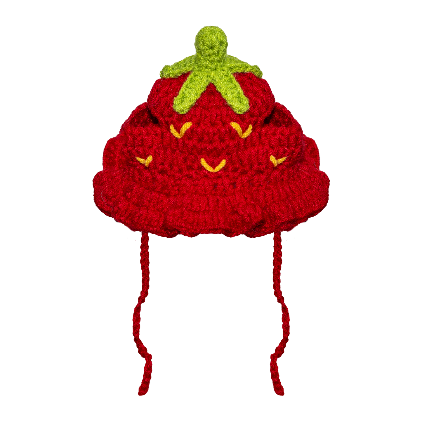 Crochet Hat - Strawberry