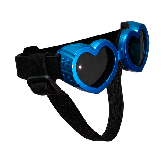 Heart Sun Glasses - Blue