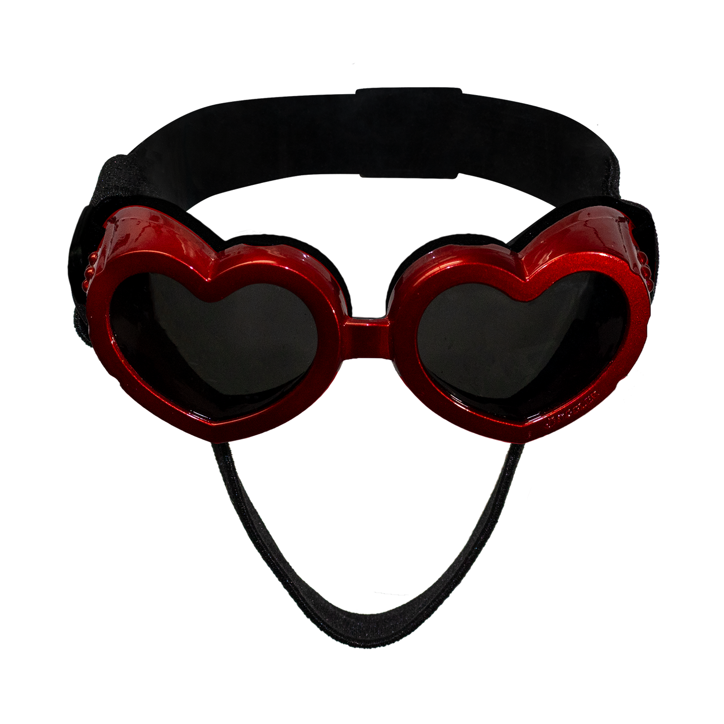 Heart Sun Glasses - Red