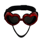 Heart Sun Glasses - Red