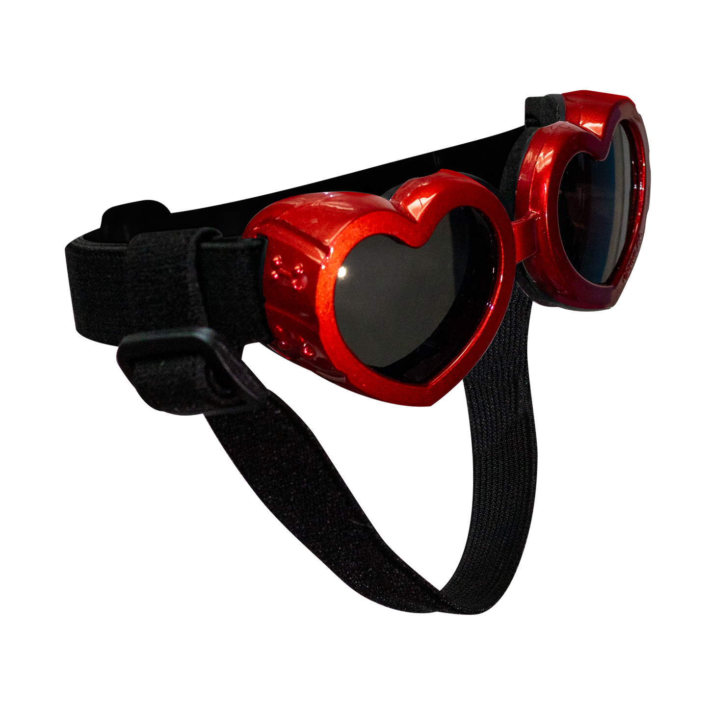 Heart Sun Glasses - Red