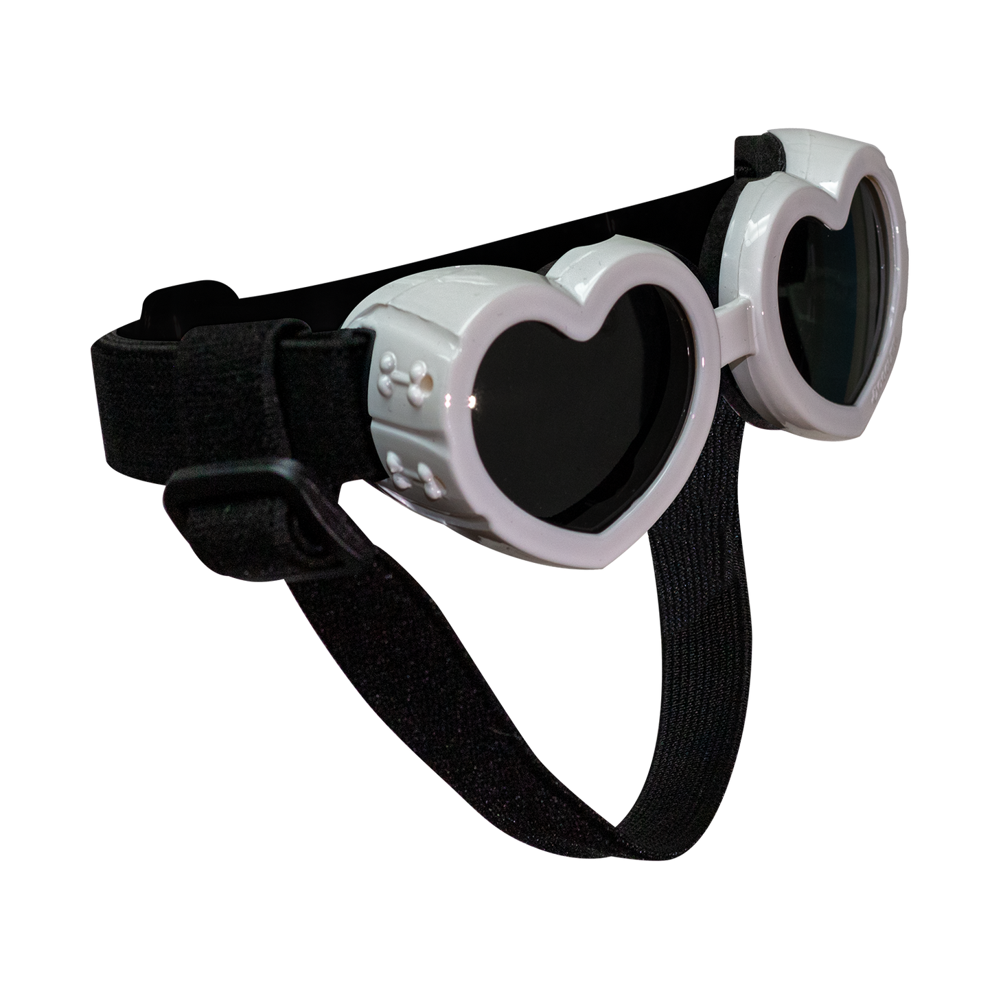 Heart Sun Glasses - White