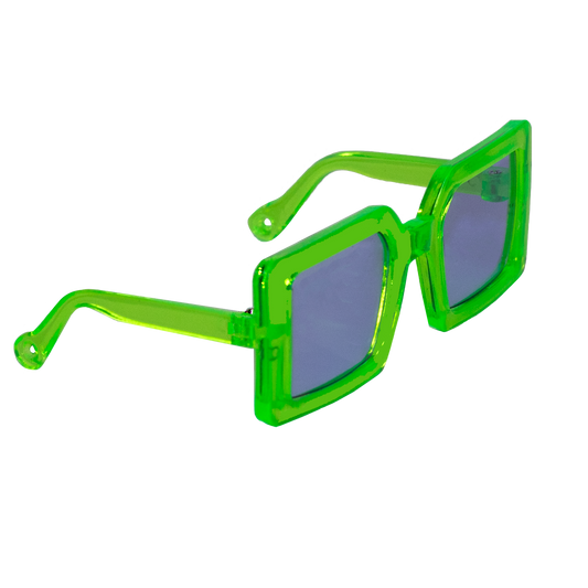 Fluorescent Sun Glasses - Green