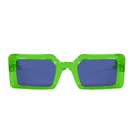 Fluorescent Sun Glasses - Green