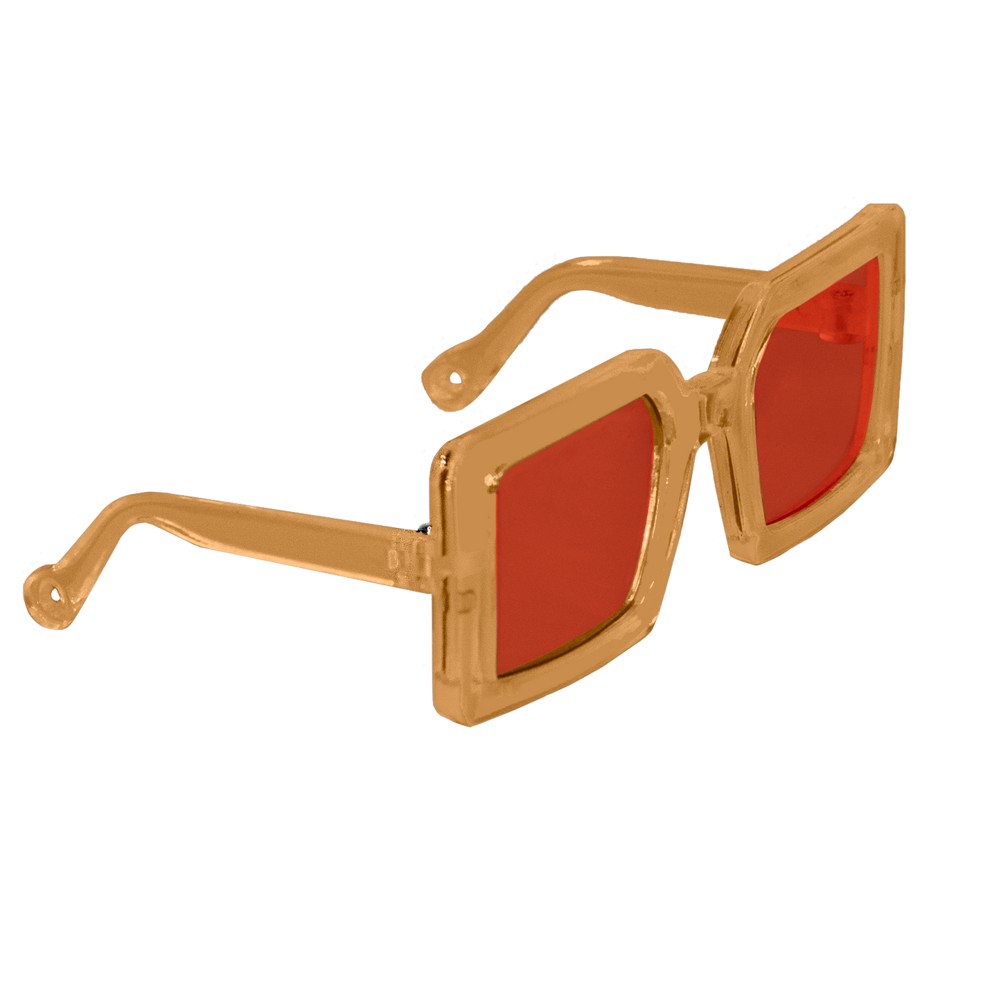 Fluorescent Sun Glasses - Orange