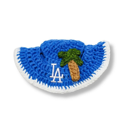 Blue Palm Tree Sport Hat