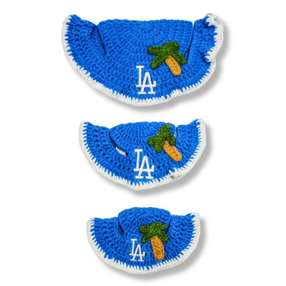 Blue Palm Tree Sport Hat