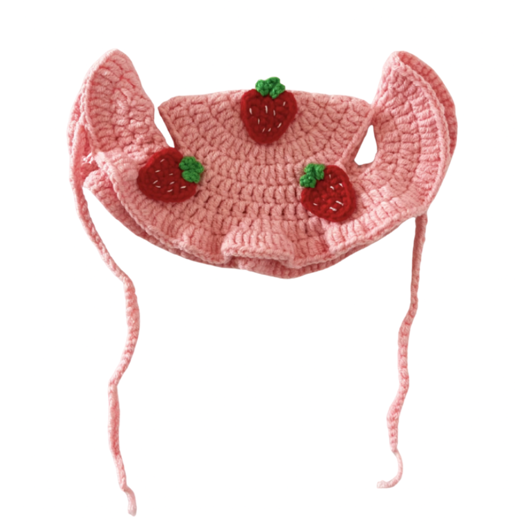 Strawberry Crotchet Hat