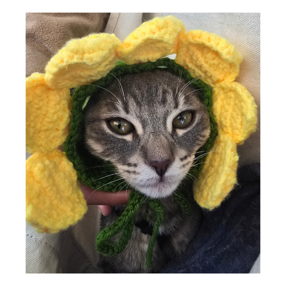 Sunflower Crotchet Hat